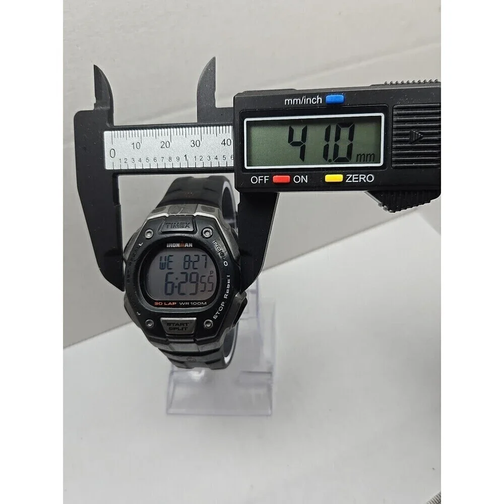 Timex Ironman Classic 30 Watch 41mm Indiglo WR100M New Battery Quartz T5K821 Men